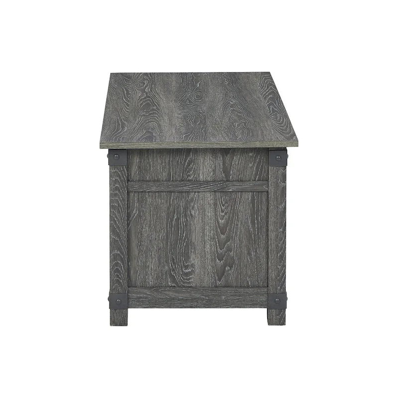 Tavolino rettangolare con piano sollevabile - 44L x 20P x 19A