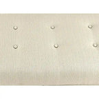 Panca Contenitore Scarpe Trapuntata Beige