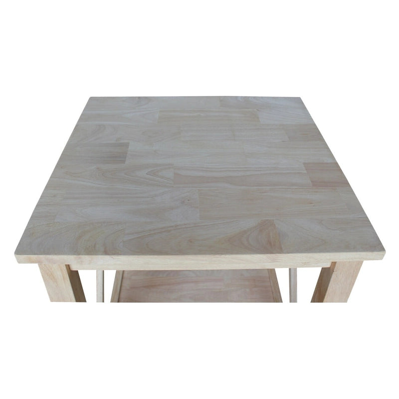 Tavolino da Divano Hampton in Legno Massello