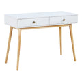 Scrivania Mid-Century con Cassetti