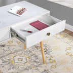 Scrivania Mid-Century con Cassetti