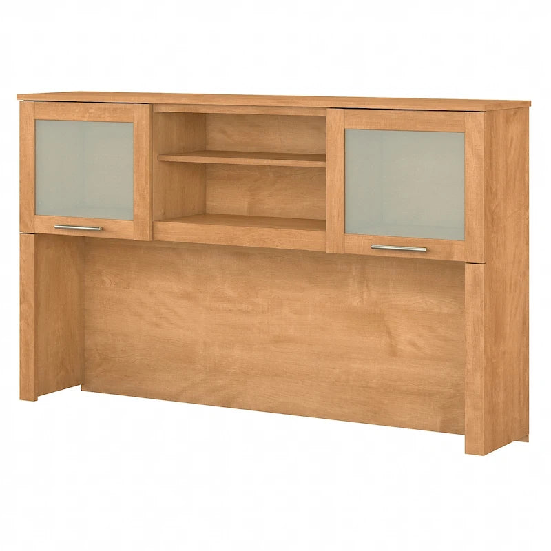 Pensile portaoggetti da scrivania per scrivania a L – 59,09L x 12,50W x 35,69H
