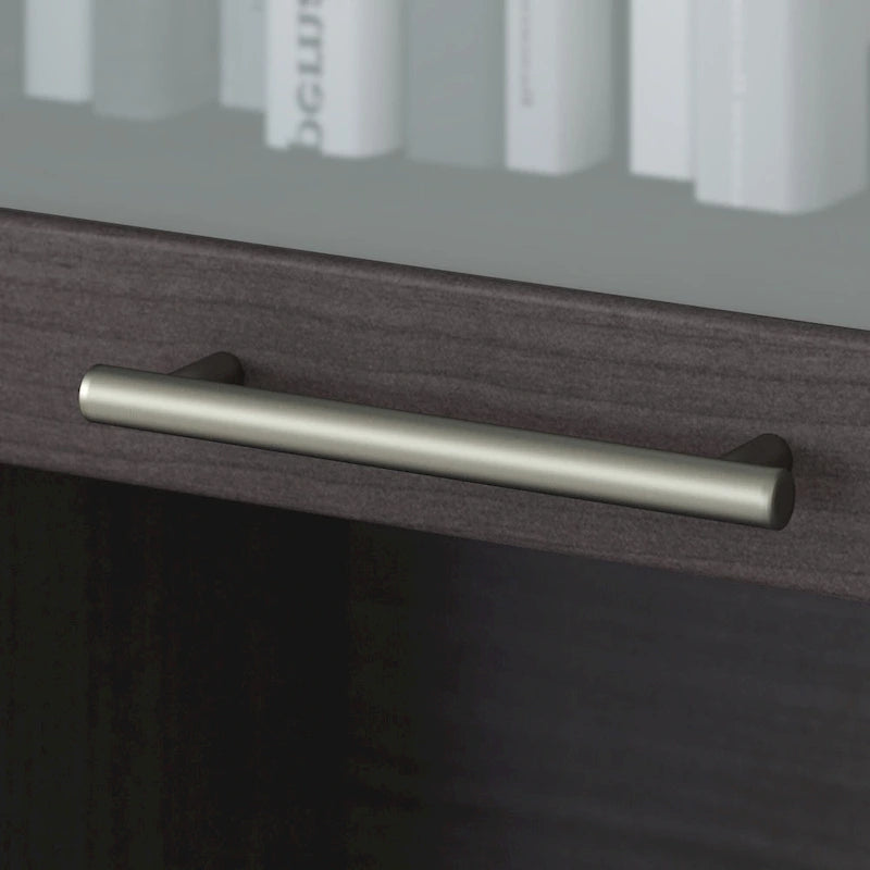Pensile portaoggetti da scrivania per scrivania a L – 59,09L x 12,50W x 35,69H