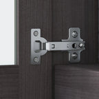 Pensile portaoggetti da scrivania per scrivania a L – 59,09L x 12,50W x 35,69H