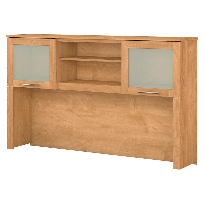 Pensile portaoggetti da scrivania per scrivania a L – 59,09L x 12,50W x 35,69H