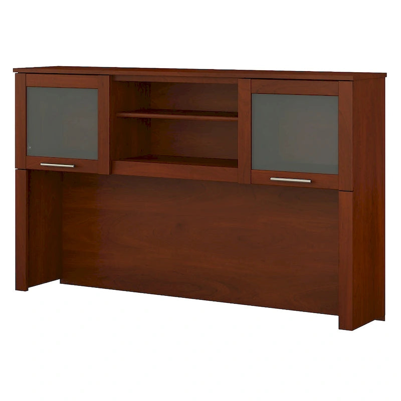 Pensile portaoggetti da scrivania per scrivania a L – 59,09L x 12,50W x 35,69H