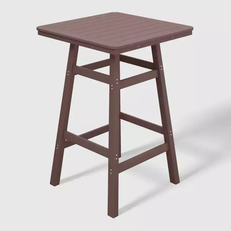 Set da pranzo da bar per esterni WestinTrends Malibu in HDPE per tutte le stagioni (5 pezzi)