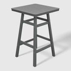 Set da pranzo da bar per esterni WestinTrends Malibu in HDPE per tutte le stagioni (5 pezzi)