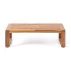 Set divanetto e tavolino da esterno in legno di acacia con cuscini Paloma di Christopher Knight Home