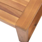 Set divanetto e tavolino da esterno in legno di acacia con cuscini Paloma di Christopher Knight Home