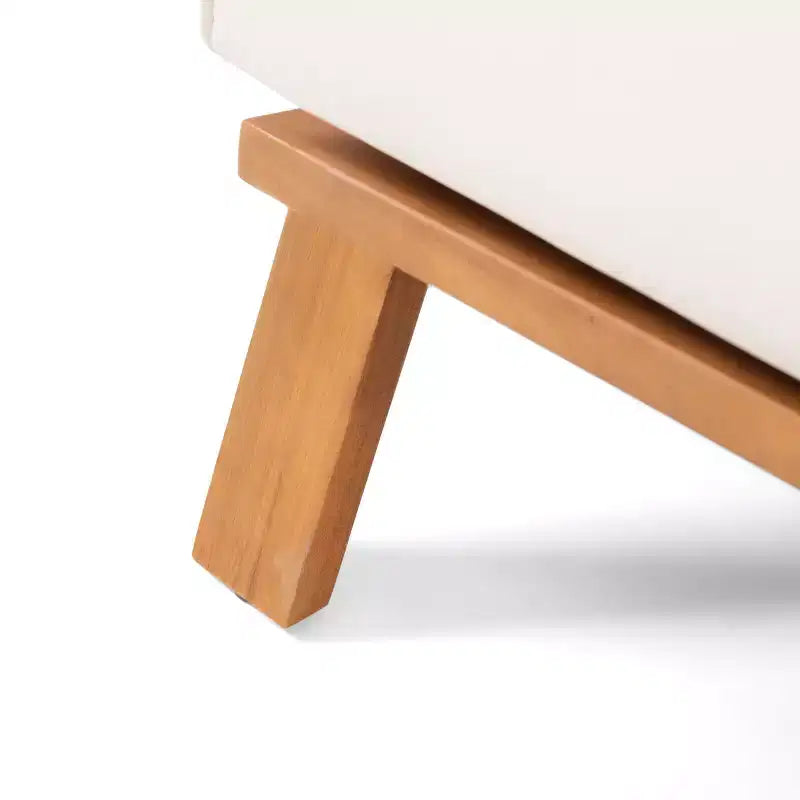 Set divanetto e tavolino da esterno in legno di acacia con cuscini Paloma di Christopher Knight Home