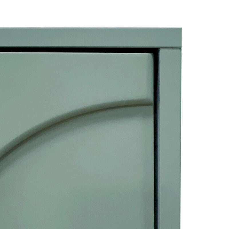 Credenza con 4 ante in vetro cannettato