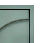 Credenza con 4 ante in vetro cannettato